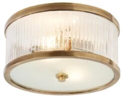 Randolph Large Flush Mount, Bronze