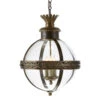 Crown Top Banded Globe, Antiqued White -Lighting Promotion Store Product VIS12891 Image 1