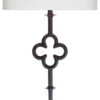 Quatrefoil Tail Sconce, Gilded Iron