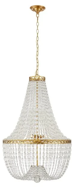 Linfort Basket-Form Chandelier