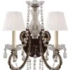 Adrianna Crystal Double 2-Light Sconce