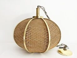 Midcentury Woven Pendant Light -Lighting Promotion Store vmf vendor BKM 4934637 1657024953301 269665