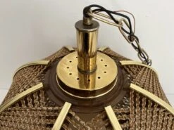 Midcentury Woven Pendant Light -Lighting Promotion Store vmf vendor BKM 4934637 1657025044363 636359
