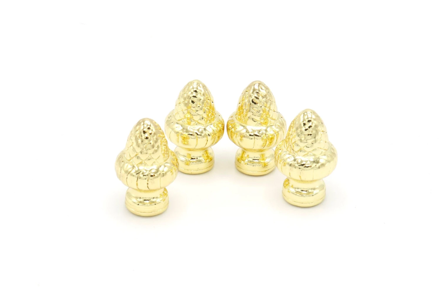 S/4 Brass Acorn Lamp Finials