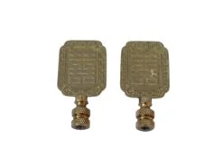 Double Happiness Lamp Finials - A Pair -Lighting Promotion Store vmf vendor INW 4902196 1615072643548 590179
