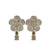 Brass Flower Filigree Lamp Finials, Pair -Lighting Promotion Store vmf vendor INW 4904667 1617969465047 892644