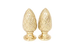 Brass Pine Cone Lamp Finials - A Pair -Lighting Promotion Store vmf vendor INW 4936149 1662993976118 284050